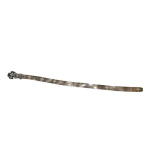 Justin’s Bent Rail‎ Distressed Brown Leather Western Belt Cross Size 34